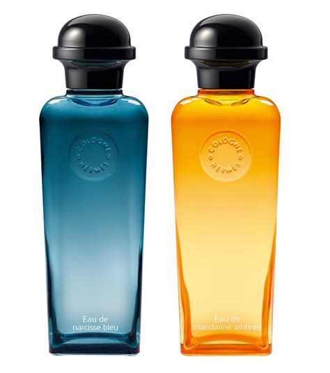 Hermes Eau de Narcisse Bleu and Eau de Mandarine 